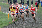 Senior boys 2019 New Balance English Schools Cross Country Champs, Temple Newsam, Leeds. Photo:  David T. Hewitson/Sports for All Pics